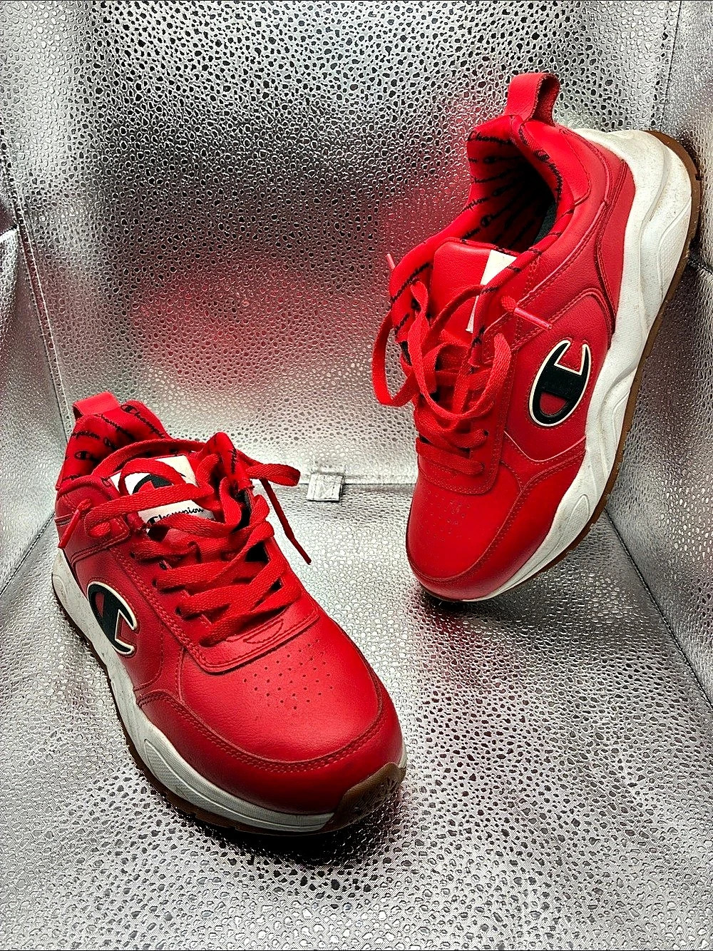 Champion C9 Red Sneakers US 6.5